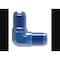 Aeroquip -6 AN Male, 90 Degree Elbow Union, Aluminum, Blue, Single FCM2120 - alternate 5